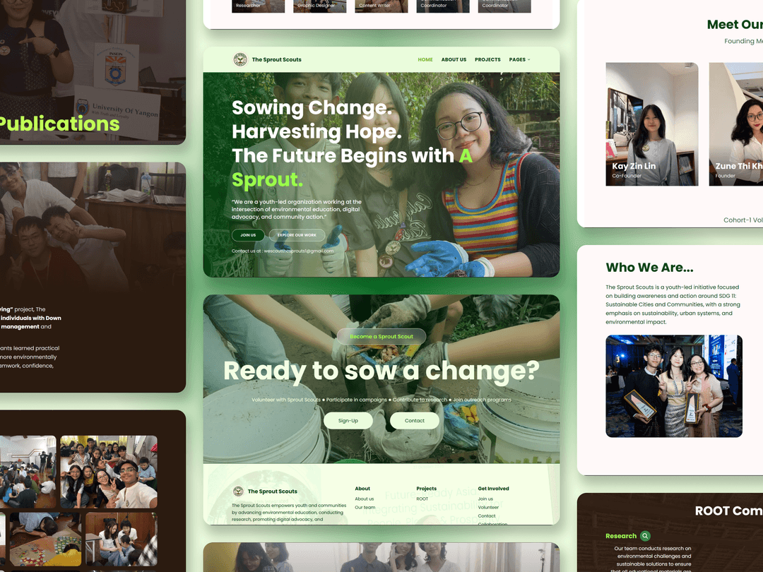 The Sprout Scouts' Portfolio