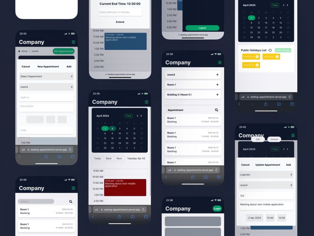 Meeting Room Appointment Management System